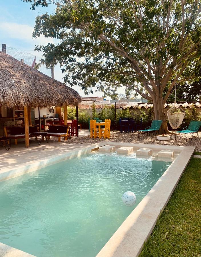 Hostel Colorada House Puerto Escondido  Exterior foto